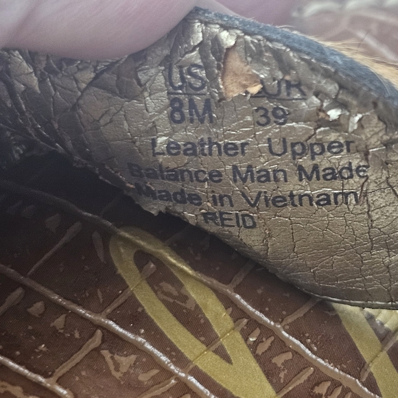 Sam Edelman Reid Leopard Calf Hair Cork Wedge Slide Sandals Platform Size 8 - Picture 9 of 10